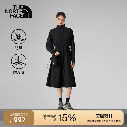 北面UE设计师款防泼水防风连衣裙