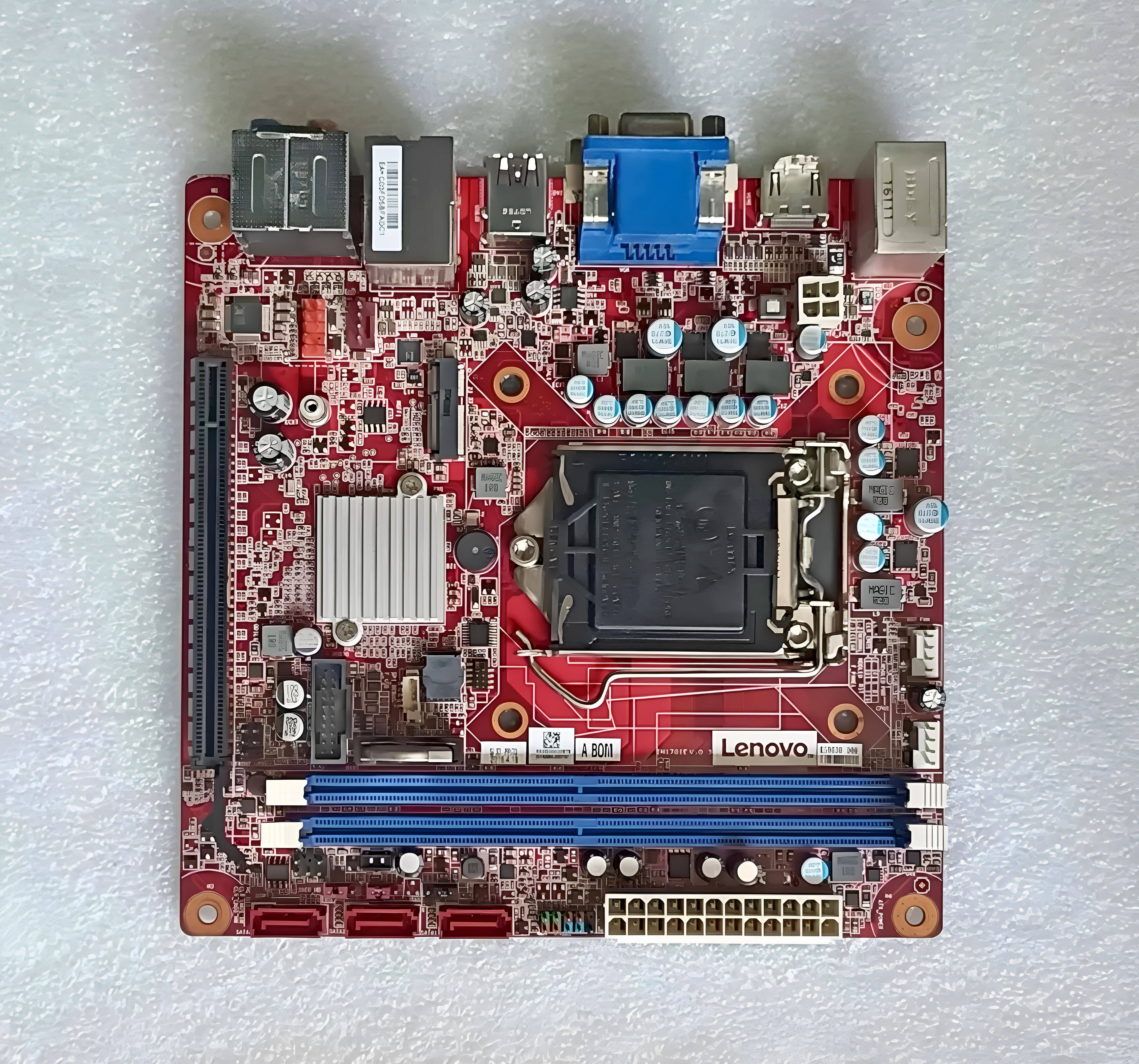 联想 IdeaCentre Y710 Cube主板 IH170IE Mini-ITX 红色小板