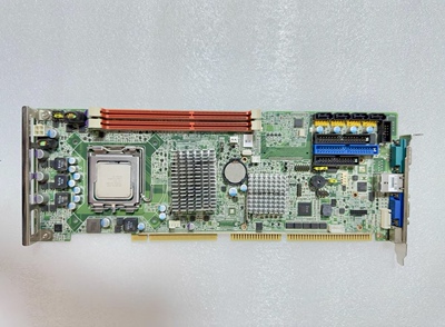 研华PCA-6011 REV.A1 PCA-6011VG 全长工控机主板 现货 送CPU