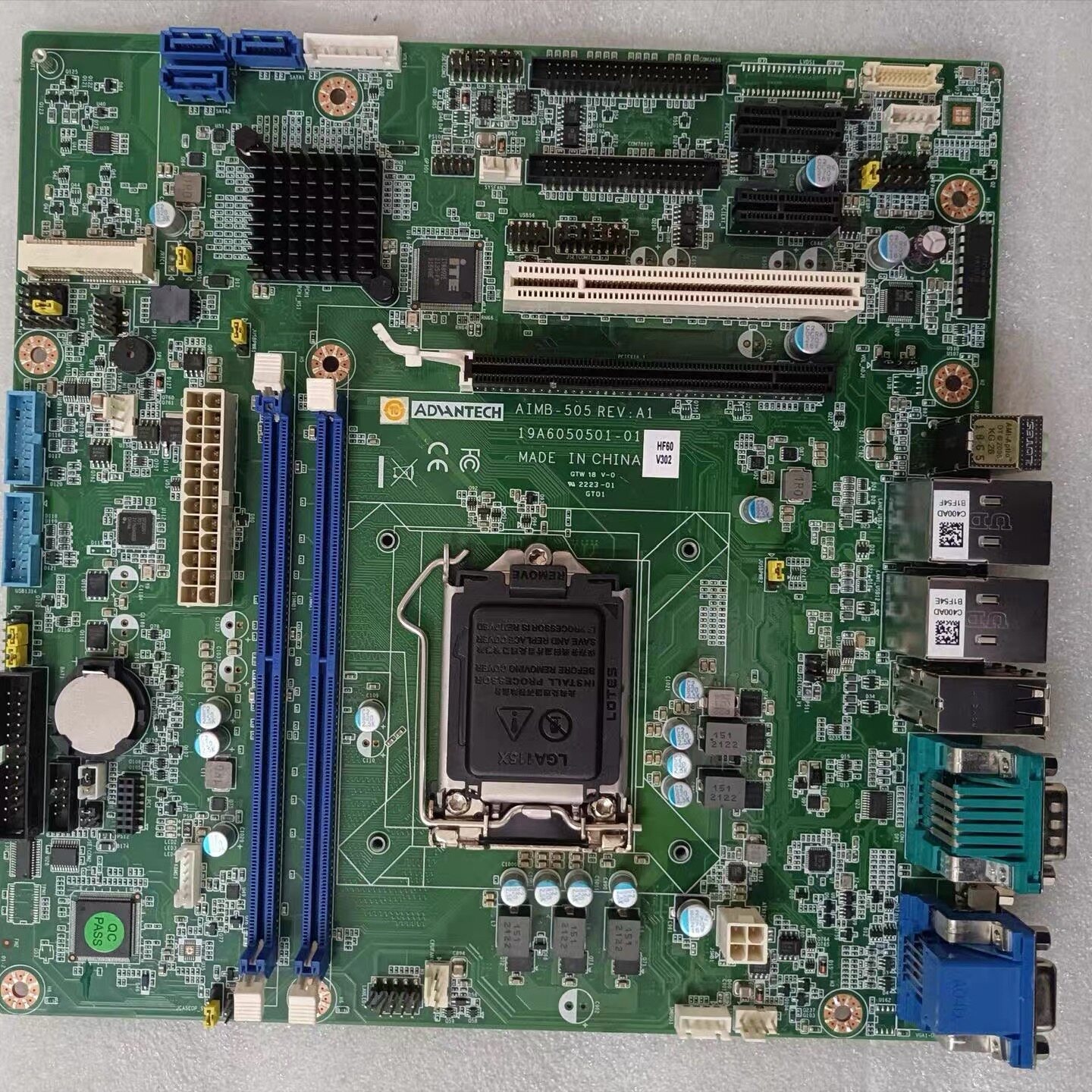研华工控机主板AIMB-505 REV:A1 双网口 现货