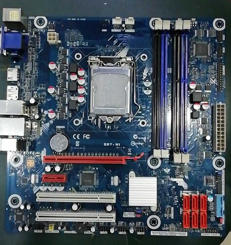 清华同方Q87-M1 主板Q87-M2  1150 针和硕台式机 带dphdmi口