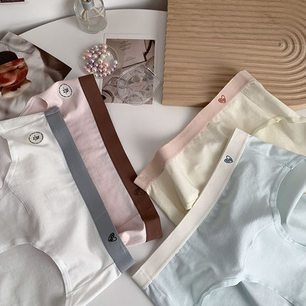 加长裆A类婴儿棉三角裤女士细腻亲肤透气整裤7A抑菌纯棉中腰内裤