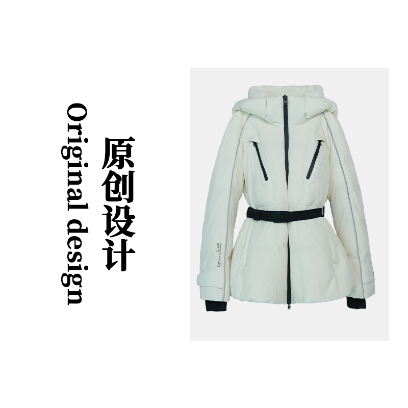 【反季专享】一手长小A型带帽羽绒服CAJC1107