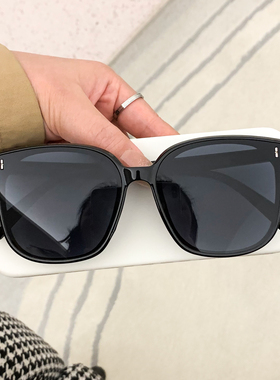 韩版潮简约素颜显脸小墨镜女ins夏季遮阳防紫外开车线太阳眼镜男