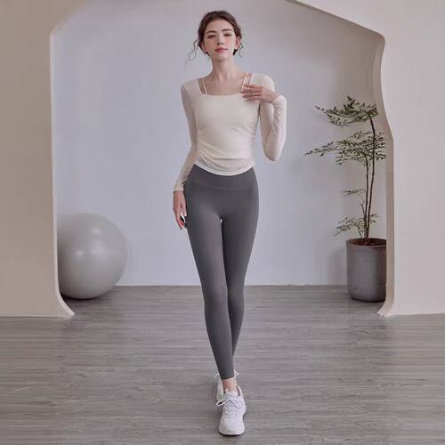 【芳】700-750高端瑜伽服（孤品运动套装健身瑜伽服显瘦速干长袖