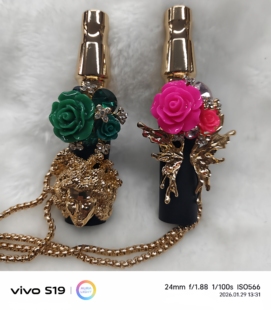 阿尔法赫304不锈钢烟嘴新款情人节礼品项链装饰组合配件水烟嘴