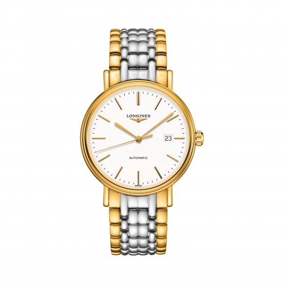 longines浪琴手表瑰丽系列时尚男表间金钢带机械表l4.922.2.12.