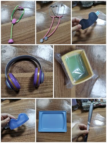 美国女孩American girl 礼物 碟子 耳机 听诊器等箍家家玩具