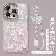 ins蝴蝶适用opporeno14手机壳reno15pro新款13全包12镜头膜findx9简约8高级感7/6女a5x手链k12s外壳k13turboo