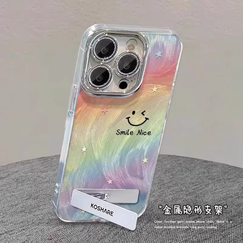 晕染彩虹适用华为手机壳畅享新款