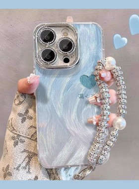 渐变爱心适用于小米15手机壳卡通红米k80至尊版Redmik70/60/50/40新款note14/13/12turbo4全包civi5pro镜头膜