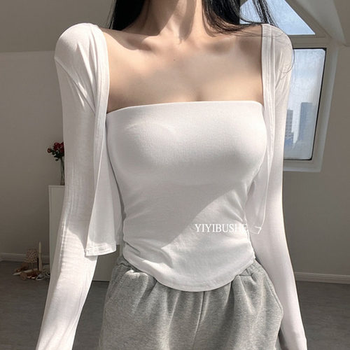 人手一件女人味薄款防晒小开衫