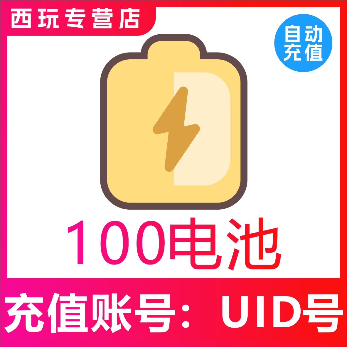 哔哩哔哩100 300 500 1000 2000电池充值 bilibili电池 b站哔站