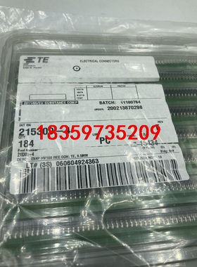 原装TE 215309-4【CONN RCPT 8POS 0议价