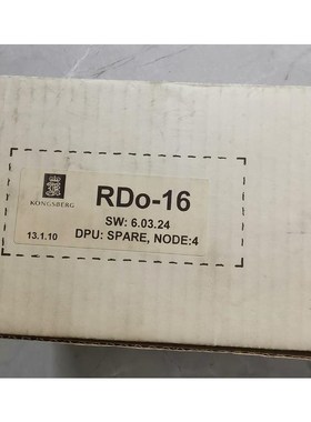 KONGSBERG RDo-16 全新模块 ,全新全新全新,议价