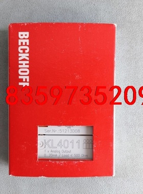 倍福  模块  KL4011议价