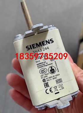 西门子熔断器3NA3244,只有一个，需要直接拍，实拍图标价议价