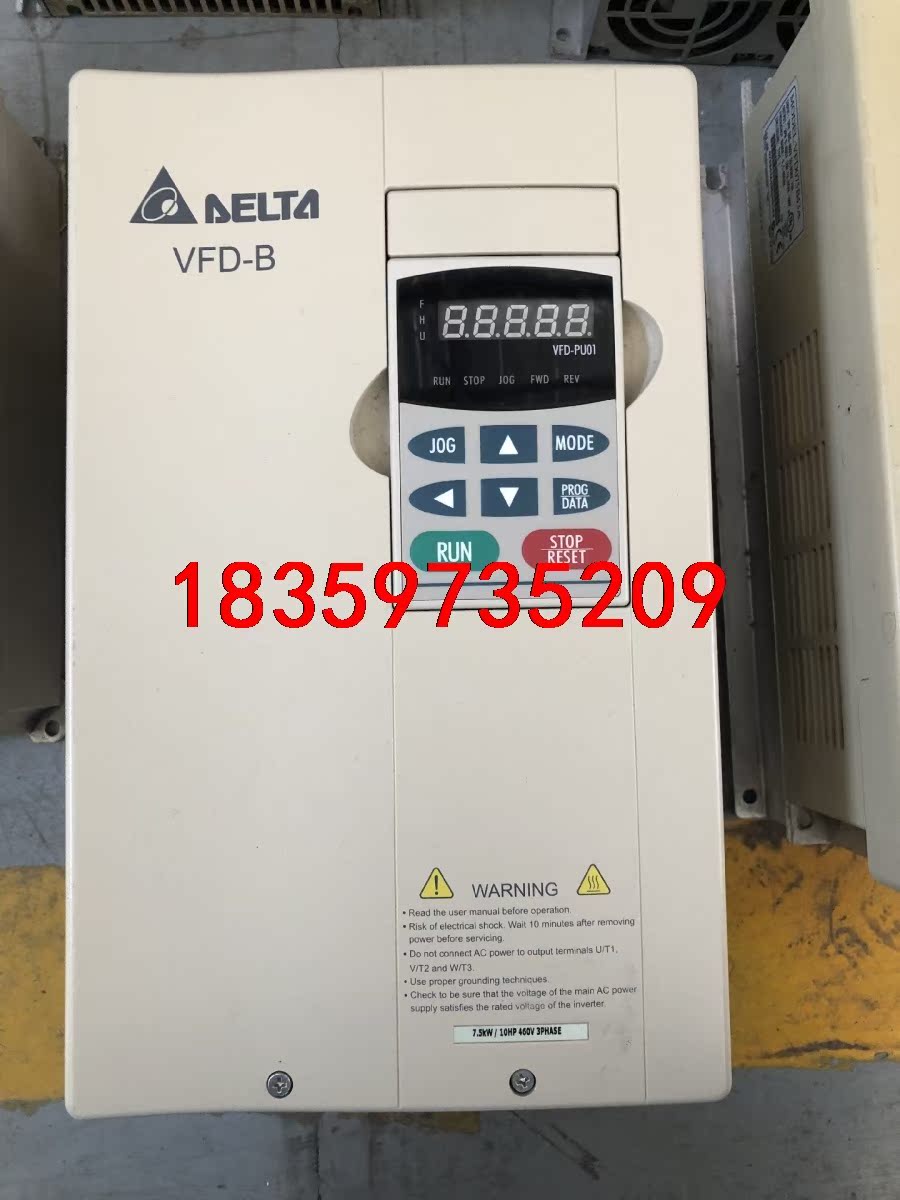 台达变频器 VFD075B43A 7.5KW 单价800 V议价