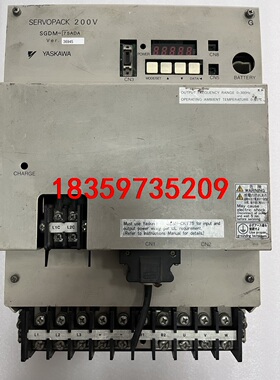 SGDM-75ADA安川二系7.5千瓦伺服驱动器议价
