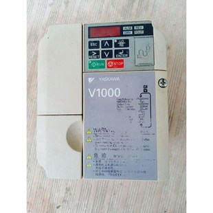 YASkAWA安川V1000变频器0.75KW 成色如图真实议价
