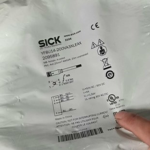 YF8U14 SICK连接线2095891 200VA3X议价