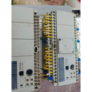 拆下2台PanαsonicAFPX一C60T可编程控制器成色议价