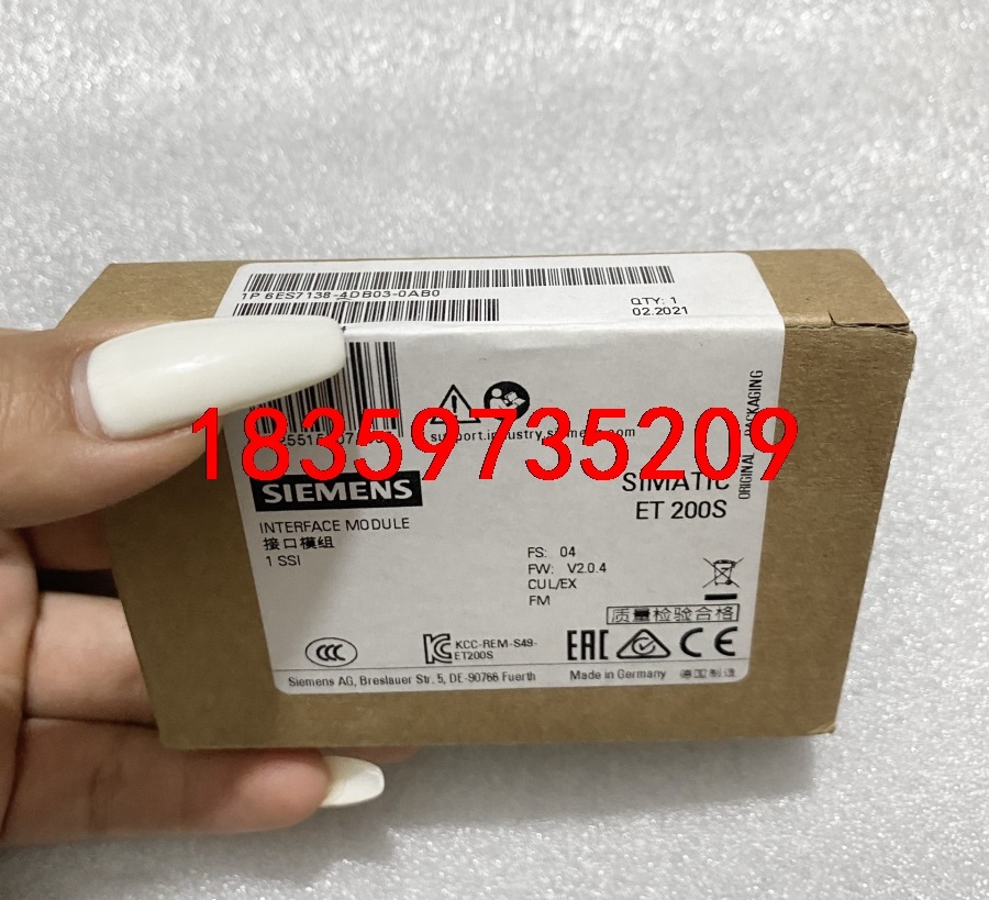 6ES7138-4DB03-0AB0西门子模块99新，实图拍议价