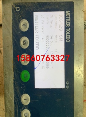 梅特勒托利多，ICS429控制仪表，最大称重60kg议价