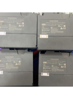 6ES7322-1BL00-0AA0 成色非常新，2019年议价