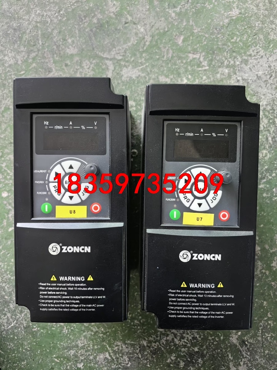 众辰变频器T9400一5R5G/7R5P,5.5KW重载,同议价