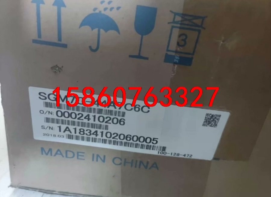 全新安川伺服电机SGM7G-44A7C6C 工程剩余全新未安议价