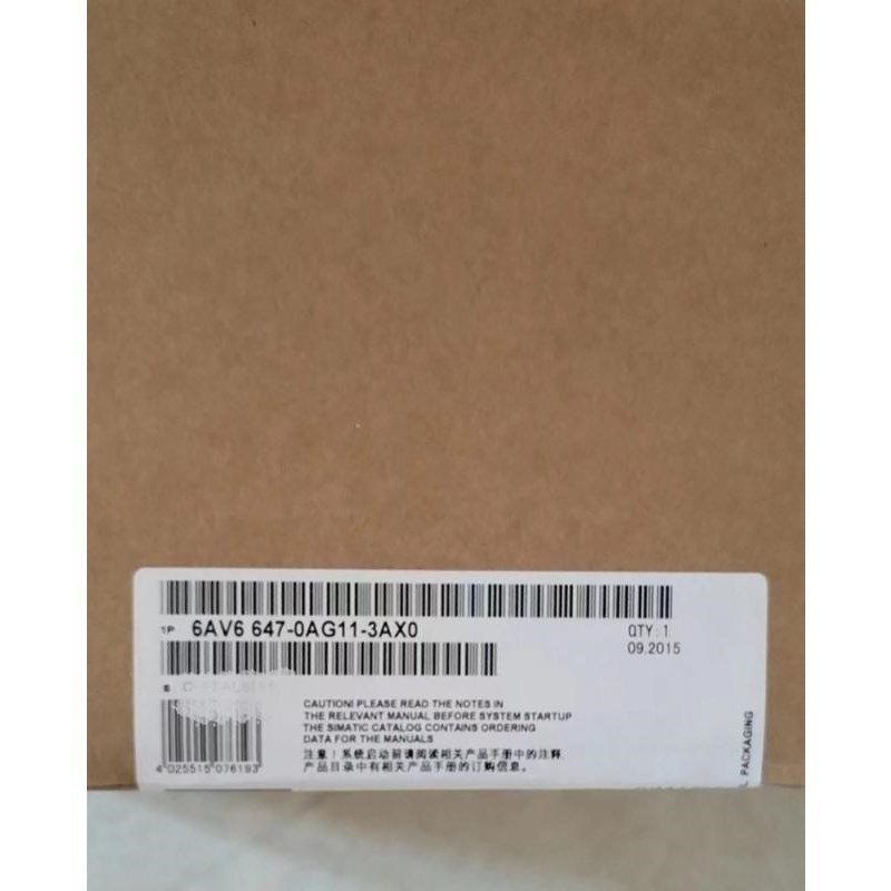 6AV6647-0AG11-3AX0西门子触摸屏系列,99新议价