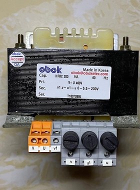 obok 控制变压器 HFRC 200VA 460V转230议价