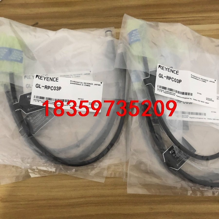 基恩士光栅变换线  GL-RPC03P  。方头变五芯圆头。议价