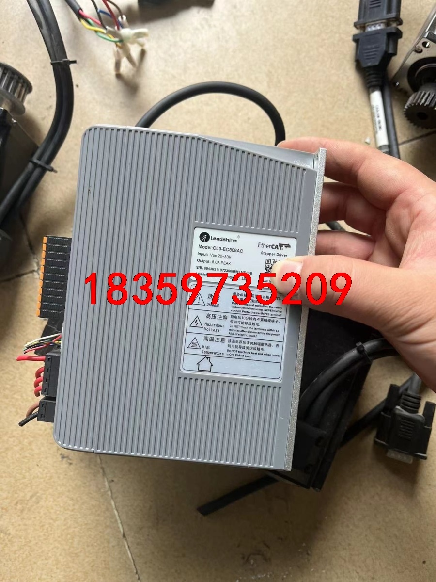 雷赛总线闭环步进套装CL3-EC808AC成色新，功能包好！议价