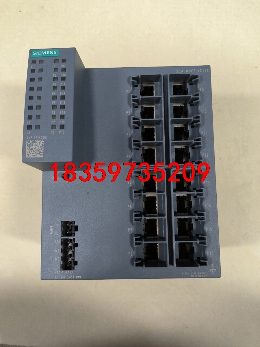 西门子交换机6GK5116-0BA00-2AC2，拍前请询价议价