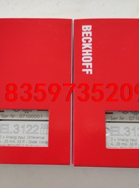 EL3122  ECKHOFF倍福模块 库存件没有实际使用议价
