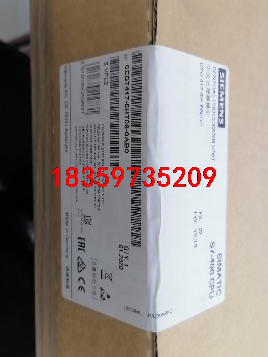 6ES7417-5HT06-0AB0  全新原装未开封现货！议价