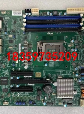 超微X11SSL-F 单路1151针服务器主板 E3-120议价