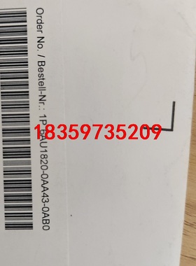 SIMOTION技术选项，多轴组件6AU1820-0AA43议价