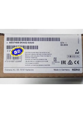 全新6ES7405-0KA02-0AA0未开封 现货当天发议价