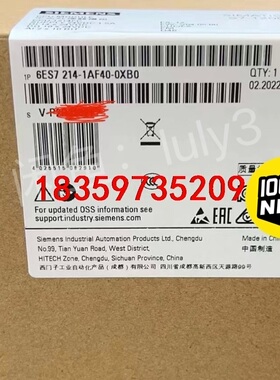 214 1AF406ES7214西门子原装S7-1200F议价