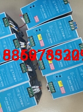 明纬电源NDR-240-24…有12个，成色很新，功能包好…议价