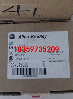 100-C43D00罗克韦尔AB全新老库存议价