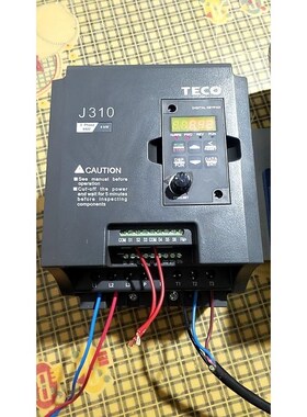 TECO东元J310变频器一台4Kw功能完好外观完好320包议价