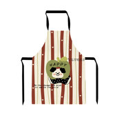 新款 款 卡通厨房防水防油烹饪家务围裙可爱无袖 工作服餐饮通用均码