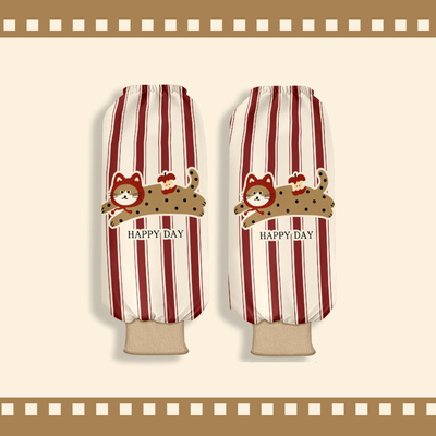 新款加厚混纺防水防污袖套做家务