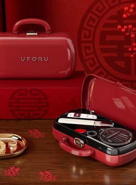 针线套盒家用红色新娘结婚陪嫁套装大容量家庭针线包实用针线盒Y