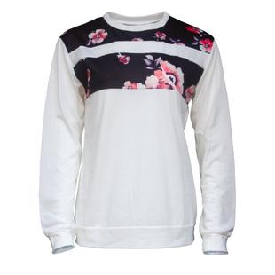 shirt sleeved women clothing Autumn ladies long flower