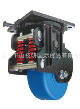 万向带减震1000-3000kg脚轮Yodono世殿MCVB-spg-250×100